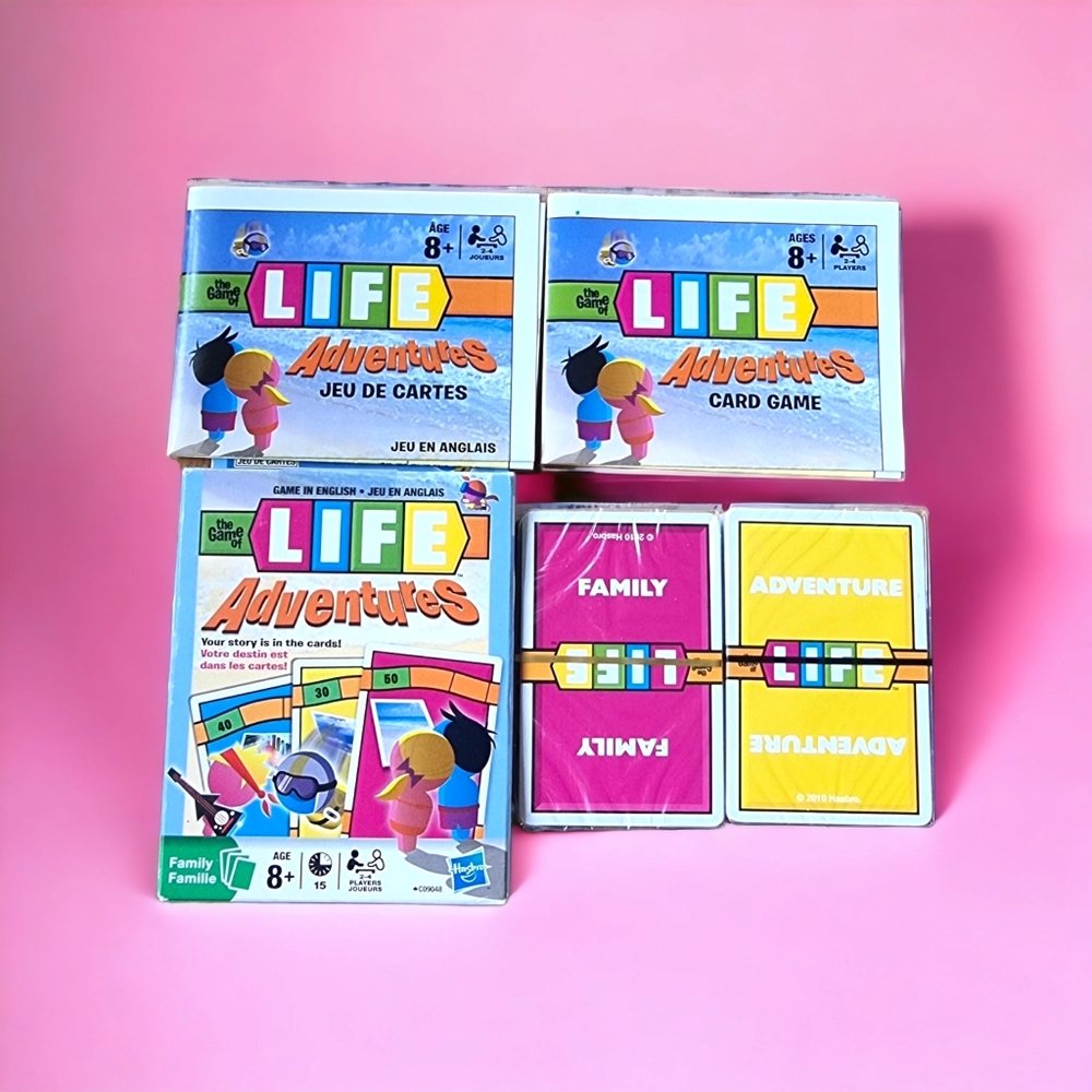 Hasbro The Game of Life Card Game New!